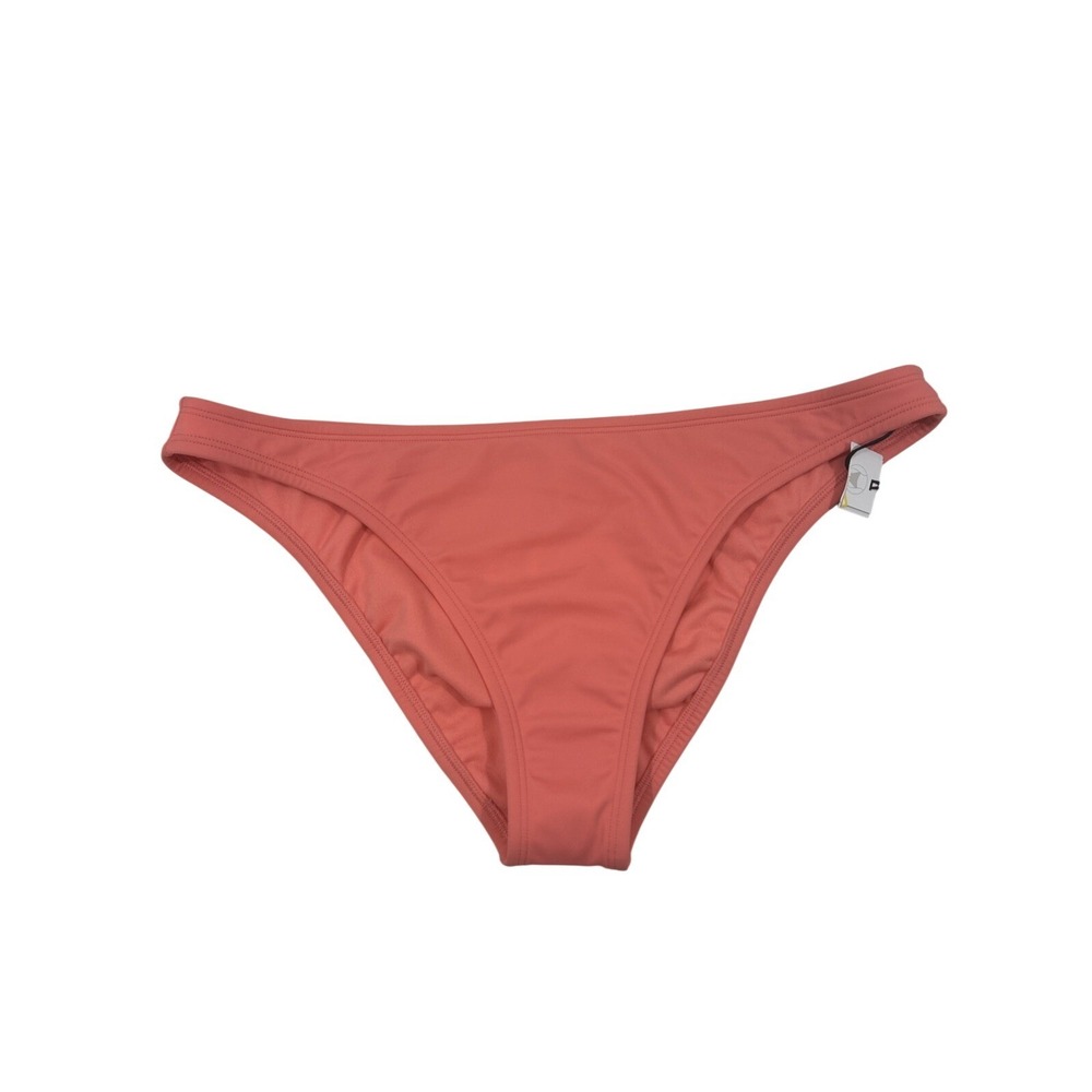 Shade & Shore Women XL Coral Bikini Swim Bottom Low Rise New Tags